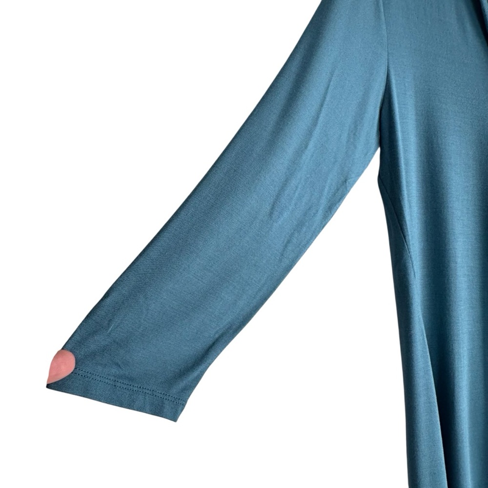 SOFT SURROUNDINGS Mallard Blue Jemez Tunic size Small (4-6) NWT - Picture 6 of 11